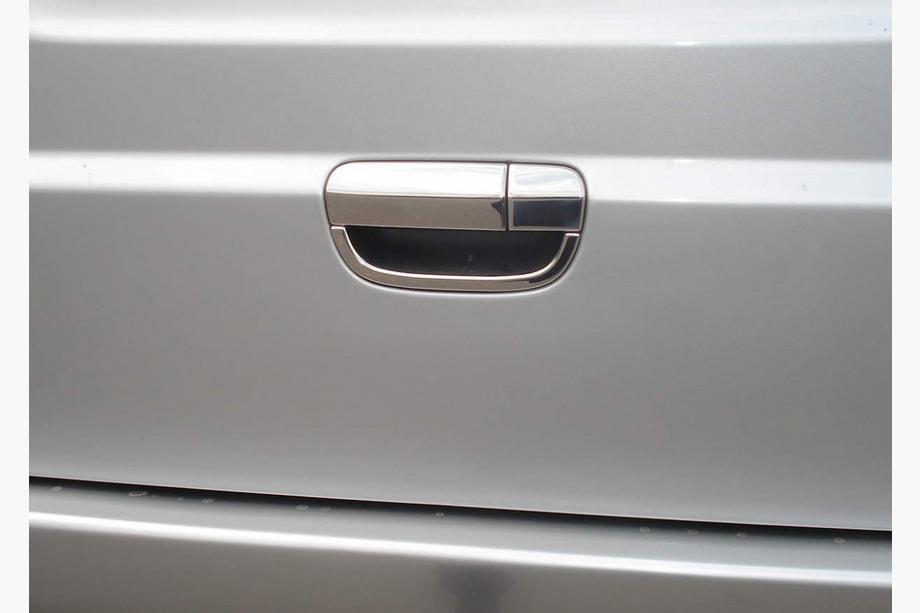 Mercedes Viano 2004-2014 гг. Накладка на ручку задней двери из нержавеющей стали Carmos - Турецкая Нержавеющая Сталь Image