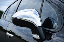 Peugeot 207 2006–2014 гг. Хромированные Накладки на Зеркала (2 шт.) фото 1