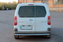 Citroen Berlingo 2008-2018 гг. Задняя защита (нержавейка) 60 мм фото 2