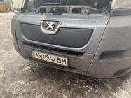 Peugeot Boxer 2006-2025 гг. Зимняя решетка (2006-2014) Матовый фото 3