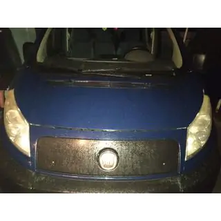 Зимняя решетка Fiat Scudo 2007-2015 гг. фото 1