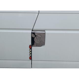 Накладка на бак с логотипом (Carmos, нержавейка) Volkswagen T4 Transporter 1990-2003 гг. фото 2
