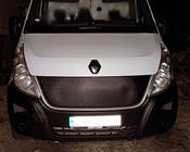 Renault Master 2011-2023 гг. Зимняя решетка (2010-2014, верхняя) Матовый фото 2