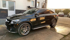 Mercedes GLE coupe C292 2015-2019 гг. Боковые Подножки (OEM) фото 3
