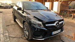Mercedes GLE coupe C292 2015-2019 гг. Боковые Подножки (OEM) фото 4
