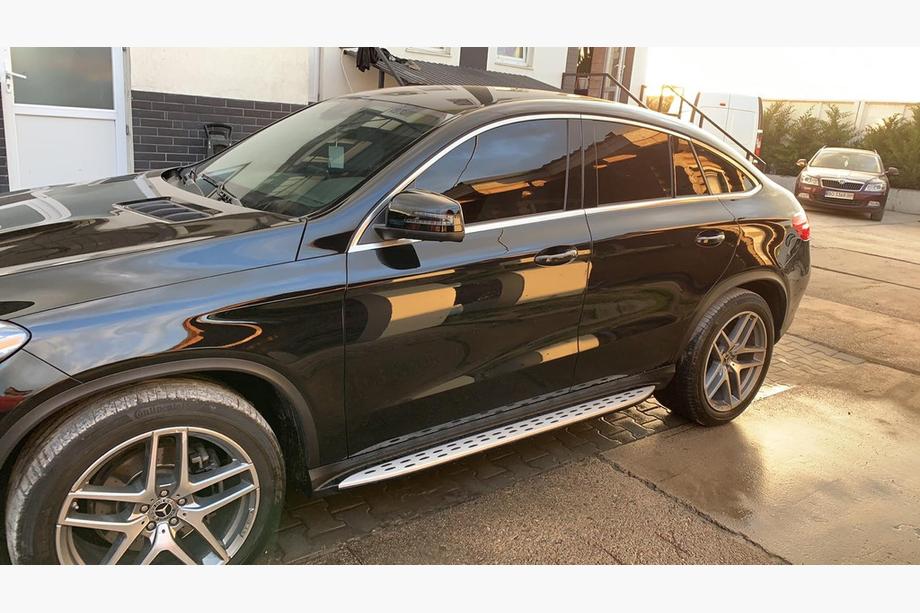 Mercedes GLE coupe C292 2015-2019 гг. Боковые Подножки (OEM) Image