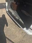 Mercedes Vito W639 2004-2014 гг. Накладка на задний бампер с загибом (DDU, пластик) Матовый фото 5