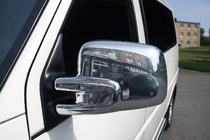 Volkswagen T4 Transporter 1990-2003 гг. Накладки на Зеркала (Carmos, 2 шт, пластик) Carmos - турецкий ABS-пластик фото 1