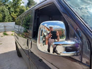 Volkswagen T4 Transporter 1990-2003 гг. Накладки на Зеркала (Carmos, 2 шт, пластик) Carmos - турецкий ABS-пластик фото 6
