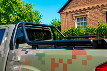 Nissan Navara 2006-2015 гг. Дуга на кузов (черная) фото 4