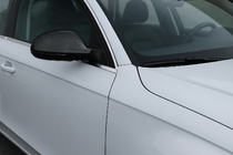 Audi A4 B8 2007-2015 гг. Накладки на Зеркала 2010-2015 (2шт, Натуральный Карбон) фото 2