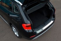 BMW X1 E84 2009-2015 гг. Накладка на задний бампер OmsaLine Нержавейка фото 1