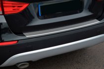 BMW X1 E84 2009-2015 гг. Накладка на задний бампер OmsaLine Нержавейка фото 5