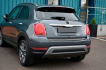 Fiat 500X 2014-2024 гг. Накладка на багажник нержавейка OmsaLine - Итальянская Нержавейка фото 2