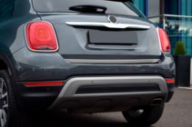 Fiat 500X 2014-2024 гг. Накладка на багажник нержавейка OmsaLine - Итальянская Нержавейка фото 3