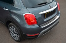 Fiat 500X 2014-2024 гг. Накладка на задний бампер OmsaLine Нержавейка фото 1