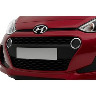 Окантовка на габаритные огни (2 шт., нержавейка) Hyundai I-10 2017-2020 гг. фото 4