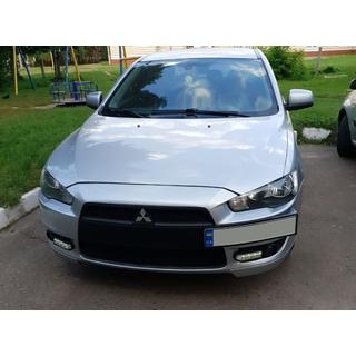 Рамка для номера (пластик) Mitsubishi Lancer X 2008- гг. фото 3