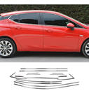 Opel Astra K 2016-2021 гг. Окантовка окон Нержавейка фото 5