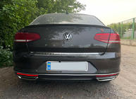 Volkswagen Passat B8 2015-2023 гг. Накладка на багажник SD нержавейка Carmos - Турецкая сталь фото 2