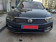Volkswagen Passat B8 2015-2023 гг. Накладка на фары и декоративная планка (3 шт, нержавейка) Carmos - Турецкая Нержавеющая Сталь фото 1