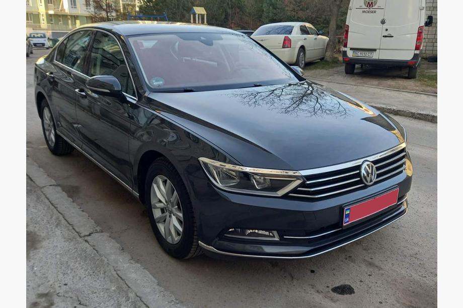 Volkswagen Passat B8 2015-2023 гг. Накладка на фары и декоративная планка (3 шт, нержавейка) Carmos - Турецкая Нержавеющая Сталь Фото 4