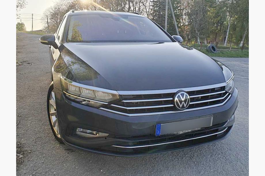 Volkswagen Passat B8 2015-2023 гг. Накладка на фары и декоративная планка (3 шт, нержавейка) Carmos - Турецкая Нержавеющая Сталь Фото 10