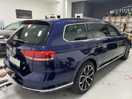 Volkswagen Passat B8 2015-2023 гг. Накладка на задний бампер из нержавеющей стали SD/SW (3 шт) фото 4