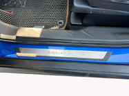 Mitsubishi ASX 2010-2023 гг. Накладки на пороги Flexill (4шт, нержавейка) Sport фото 1