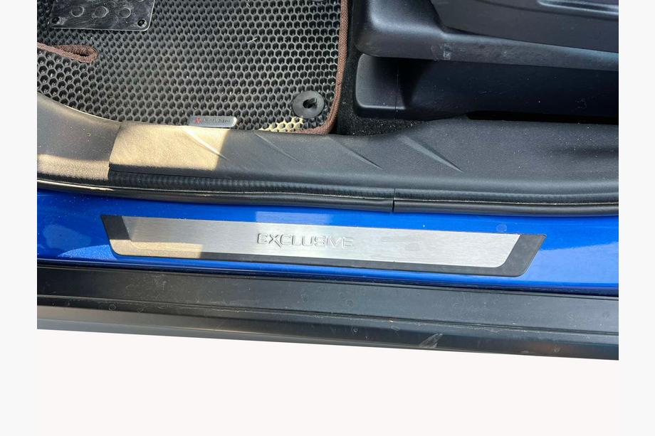 Mitsubishi ASX 2010-2023 гг. Накладки на пороги Flexill (4шт, нержавейка) Sport Image