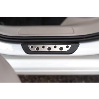 Накладки на пороги Flexill Dotline (4 шт, нержавейка) Volkswagen Golf 7/E-Golf 2012-2020 гг. фото 4