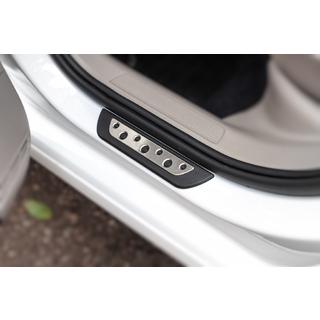 Накладки на пороги Flexill Dotline (4 шт, нержавейка) Volkswagen Golf 7/E-Golf 2012-2020 гг. фото 3