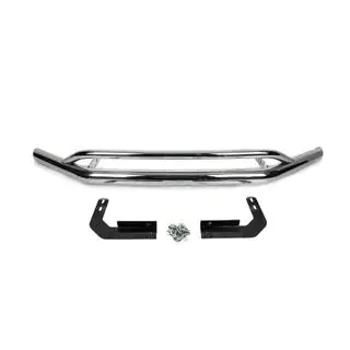Передняя защита двойная Vegas 2016-2021 нержавейка Volkswagen Amarok 2010-2022 гг. фото 1