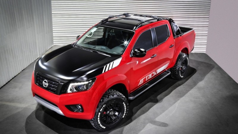 Nissan представил концепт нового пикапа Frontier Attack