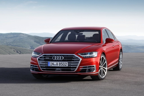 Обзор седана Audi A8 2018-го модельного года