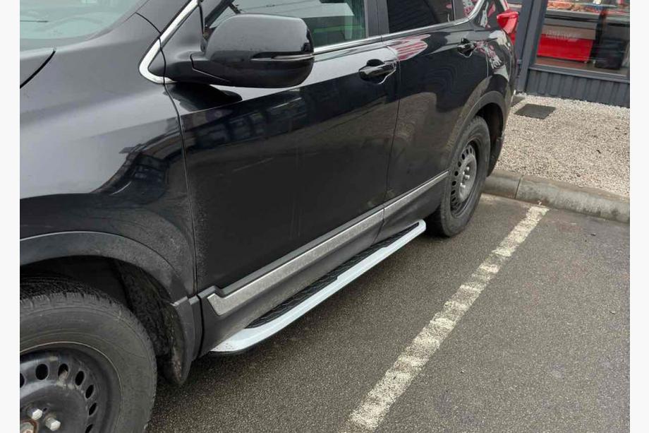 Honda CRV 2017-2022 гг. Боковые Подножки OEM (2 шт., Алюминий) Image