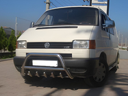 Volkswagen T4 Transporter 1990-2003 гг. Кенгурятник WT003 60мм Нержавейка фото 9