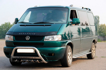 Volkswagen T4 Transporter 1990-2003 гг. Кенгурятник WT003 60мм Нержавейка фото 12