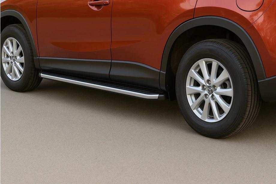 Mazda CX-5 2012-2017 гг. Боковые Подножки Оригинал V1 (2 шт) Фото 2