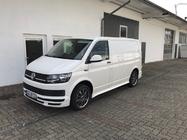 Volkswagen T6 2015-2024 гг. Боковые пороги V1 (под покраску) Короткая База фото 3