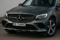 Mercedes GLC coupe C253 2016-2023 гг. Передняя решетка Diamond Black (2015-2019) фото 1