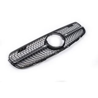 Передняя решетка Diamond Black (2015-2019) Mercedes GLC coupe C253 2016-2023 гг. фото 4