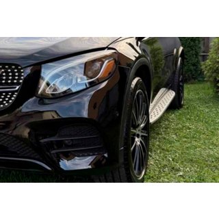 Боковые пороги (2 шт.) Mercedes GLC X253 2015-2022 гг. фото 3
