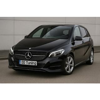 Передняя решетка радиатора Diamond Black (2015-2018) Mercedes B-class W246 2011-2018 гг. фото 1