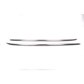 Интегрированные рейлинги хром OEM (Алюминий, установка на клей) BMW X5 F15 2013-2018 гг. фото 4