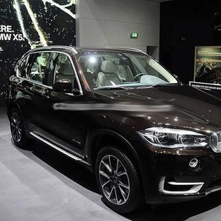 Интегрированные рейлинги хром OEM (Алюминий, установка на клей) BMW X5 F15 2013-2018 гг. фото 2