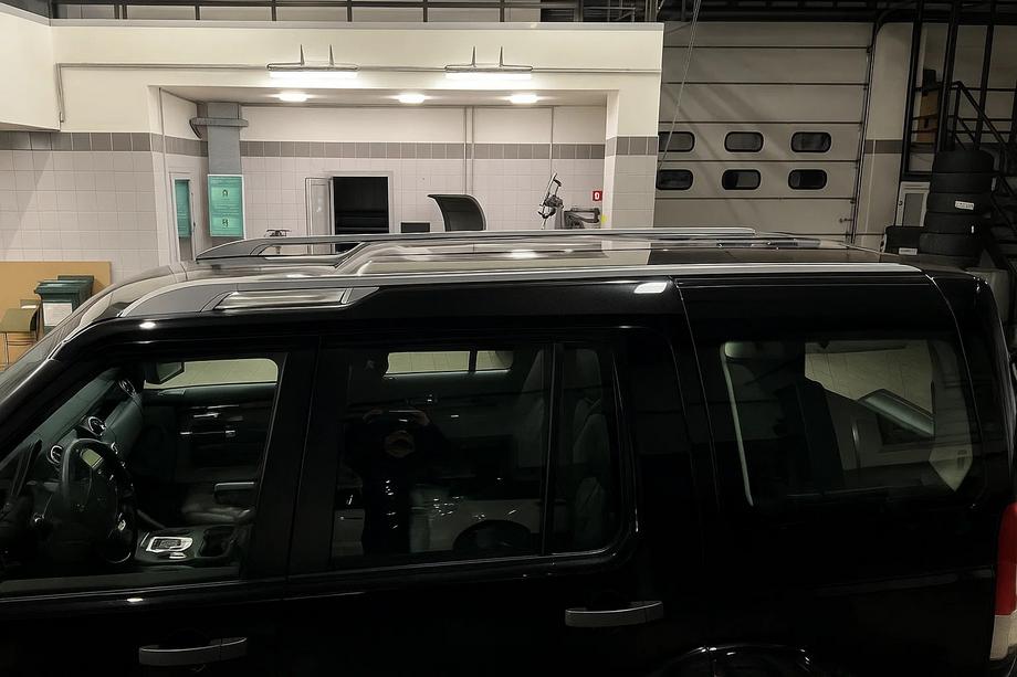 Land Rover Discovery IV 2009-2017 гг. Рейлинги Оригинальная модель (серые) Фото 1
