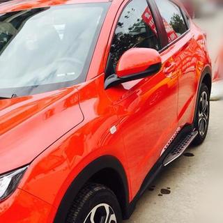 Боковые пороги Тип-2B (2 шт) Honda HR-V 2014-2021 гг. фото 3