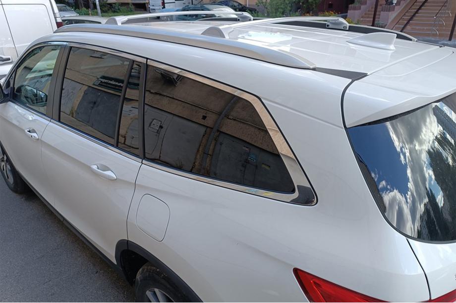 Honda Pilot 2015-2022 гг. Оригинальные серые поперечины (2 шт.) Фото 1
