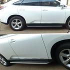 Lexus RX 2009-2015 гг. Боковые Подножки Original V1 (2 шт, Алюминий) фото 3